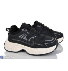 Кросівки жіночі на зиму (8 пар р.36-41) чорний  "LOREDANA"