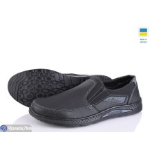 Туфлі чоловічі на весну/осінь (8 пар р.40-45) чорний  "OLLA"