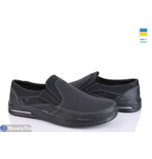 Туфлі чоловічі на весну/осінь (8 пар р.40-45) чорний  "OLLA"
