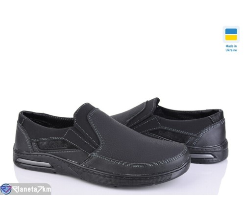 Туфлі чоловічі на весну/осінь (8 пар р.40-45) чорний  "OLLA"