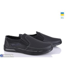 Туфлі чоловічі на весну/осінь (8 пар р.40-45) чорний  "OLLA"