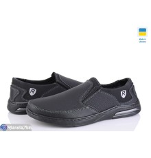 Туфлі чоловічі на весну/осінь (8 пар р.40-45) чорний  "OLLA"