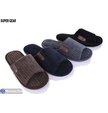 Тапки чоловічі на весну/осінь (12 пар р.41-46) мікс  "Super Gear"