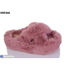 Тапки жіночі на весну/осінь (8 пар р.36-40) рожевий  "Super Gear"