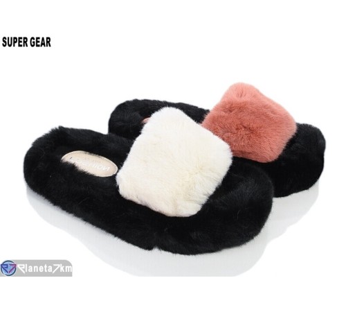 Тапки жіночі на весну/осінь (12 пар р.36-41) мікс  "Super Gear"