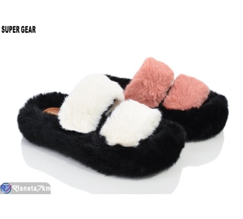 Тапки жіночі на весну/осінь (12 пар р.36-41) мікс  "Super Gear"