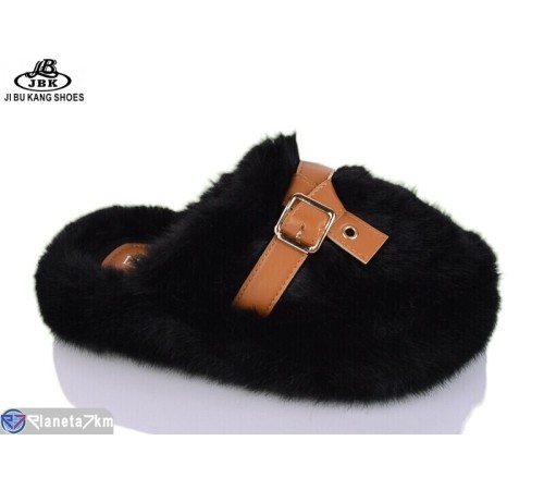 Тапки жіночі на весну/осінь (6 пар р.36-41) чорний  "Jibukang"