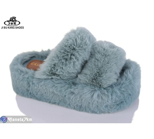 Тапки жіночі на весну/осінь (8 пар р.36-40) зелений  "Jibukang"