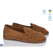 Туфлі жіночі на весну/осінь (6 пар р.36-40) коричневий  "Linda"