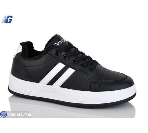 Кросівки жіночі на зиму (8 пар р.37-41) чорний  "Navigator"