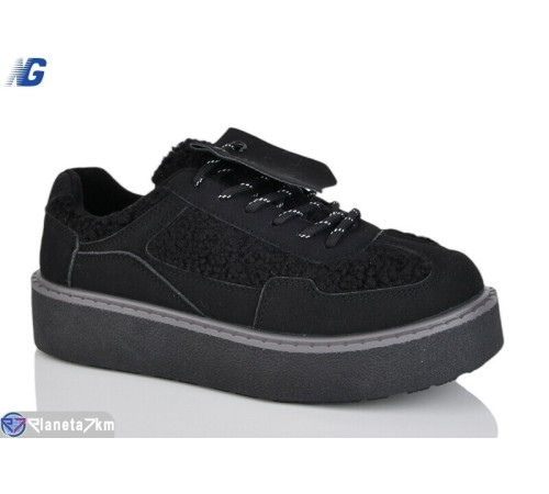 Кросівки жіночі на весну/осінь (8 пар р.36-41) чорний  "Navigator"