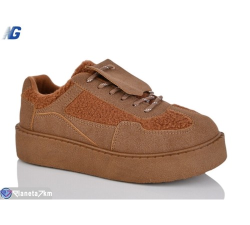 Кросівки жіночі на весну/осінь (8 пар р.36-41) коричневий  "Navigator"