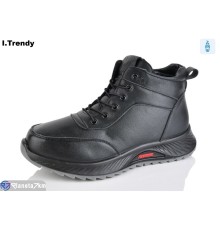 Черевики жіночі на зиму (8 пар р.36-41) чорний  "Trendy"