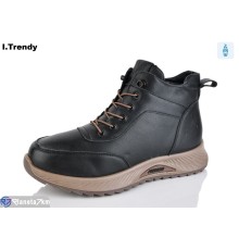 Черевики жіночі на зиму (8 пар р.36-41) чорний  "Trendy"