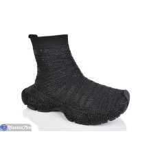 Черевики жіночі на весну/осінь (6 пар р.36-41) чорний  "TETRAST"