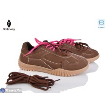 Кросівки жіночі на весну/осінь (8 пар р.36-41) коричневий  "Gollmony"