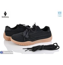 Кросівки жіночі на весну/осінь (8 пар р.36-41) чорний  "Gollmony"