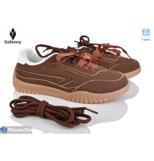 Кросівки жіночі на весну/осінь (8 пар р.36-41) коричневий  "Gollmony"
