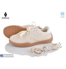 Кросівки жіночі на весну/осінь (8 пар р.36-41) бежевий  "Gollmony"