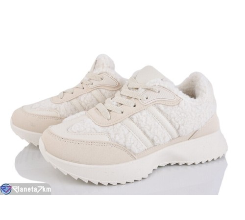 Кросівки жіночі на весну/осінь (8 пар р.36-41) бежевий  "LOREDANA"