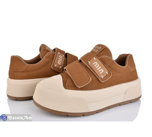 Кросівки жіночі на весну/осінь (8 пар р.36-40) camel  "LOREDANA"