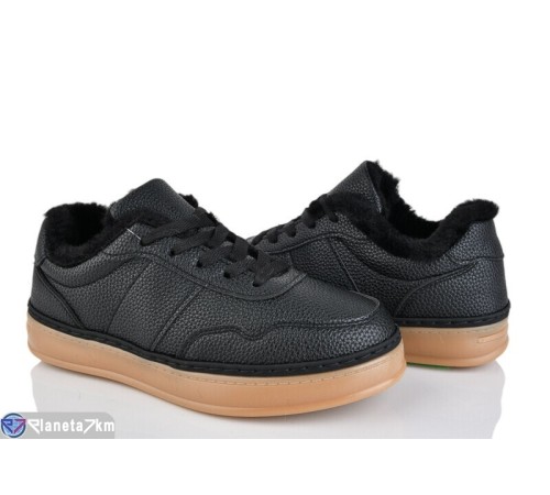 Кросівки жіночі на зиму (8 пар р.36-41) чорний  "LOREDANA"