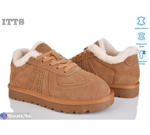 Кросівки жіночі на зиму (6 пар р.36-41) camel  "LOTOS"