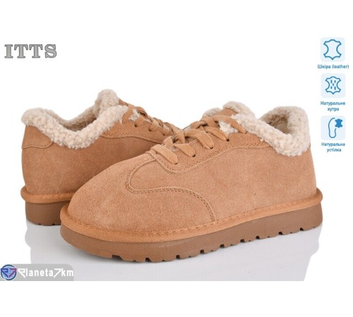Кросівки жіночі на зиму (6 пар р.36-41) camel  "LOTOS"