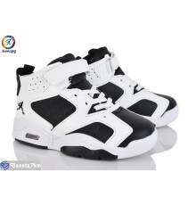 Дитячі кросівки на весну/осінь (8 пар р.32-37) чорний  "Леопард"