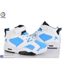 Дитячі кросівки на весну/осінь (8 пар р.26-31) блакитний  "Леопард"