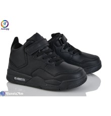 Дитячі кросівки на весну/осінь (8 пар р.26-31) чорний  "Леопард"