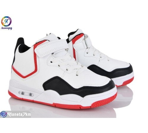 Дитячі кросівки на весну/осінь (8 пар р.26-31) білий  "Леопард"