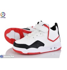 Дитячі кросівки на весну/осінь (8 пар р.32-37) білий  "Леопард"