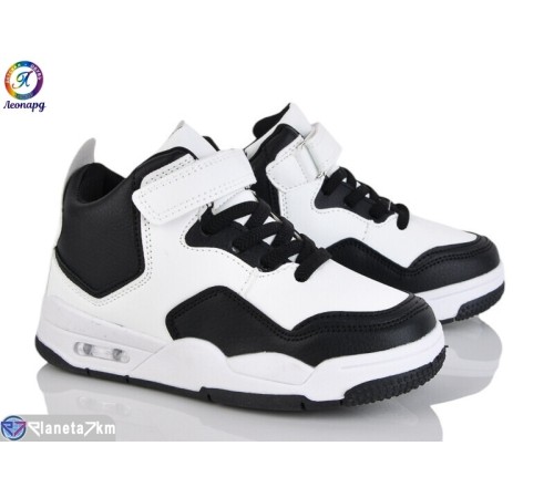 Дитячі кросівки на весну/осінь (8 пар р.26-31) білий  "Леопард"