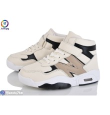 Дитячі кросівки на весну/осінь (8 пар р.26-31) бежевий  "Леопард"