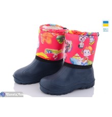 Дитячі чоботи з піни на зиму (8 пар р.30-37) синій  "MURMUR"