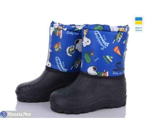 Дитячі чоботи з піни на зиму (8 пар р.30-37) чорний  "MURMUR"