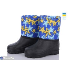 Дитячі чоботи з піни на зиму (8 пар р.30-37) чорний  "MURMUR"