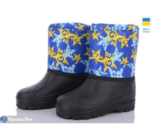 Дитячі чоботи з піни на зиму (8 пар р.30-37) чорний  "MURMUR"