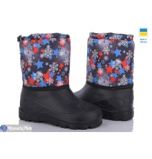 Дитячі чоботи з піни на зиму (8 пар р.30-37) чорний  "MURMUR"