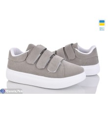 Кросівки жіночі на весну/осінь (6 пар р.36-41) сірий  "LEOBAZA"