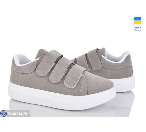 Кросівки жіночі на весну/осінь (6 пар р.36-41) сірий  "LEOBAZA"