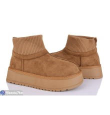 Уггі жіночі на зиму (8 пар р.36-41) коричневий  "LOREDANA"