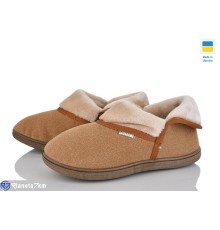 Тапки жіночі на весну/осінь (8 пар р.37-41) коричневий  "LEO"