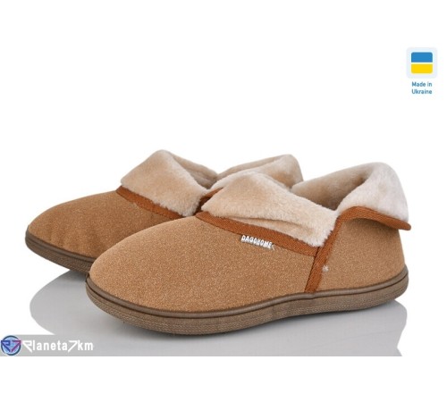 Тапки жіночі на весну/осінь (8 пар р.37-41) коричневий  "LEO"