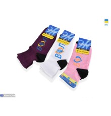 Жіночі шкарпетки на весну/осінь (12 шт. р.сетка 37-40) мікс  "VERONIKA"