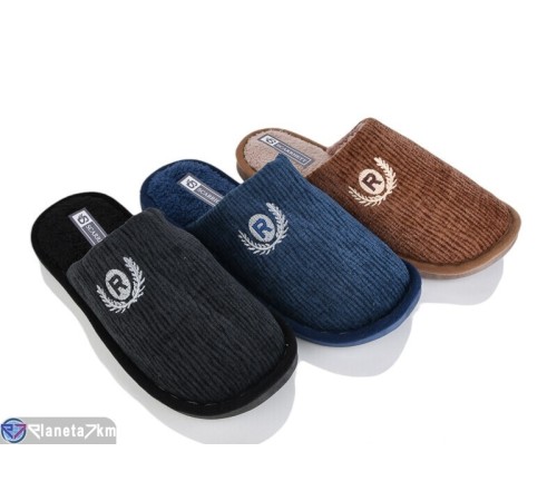 Тапки чоловічі на весну/осінь (12 пар р.40-45) мікс  "ELMA"