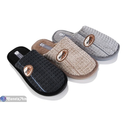 Тапки чоловічі на весну/осінь (12 пар р.40-45) мікс  "ELMA"