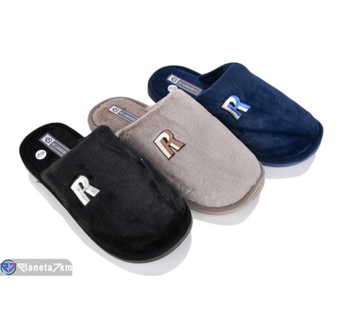 Тапки чоловічі на весну/осінь (12 пар р.40-45) мікс  "ELMA"