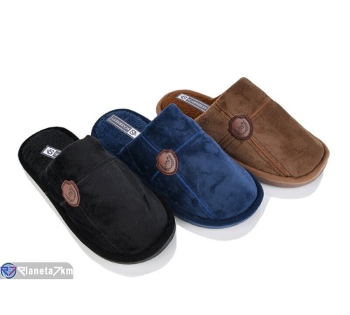 Тапки чоловічі на весну/осінь (12 пар р.40-45) мікс  "ELMA"